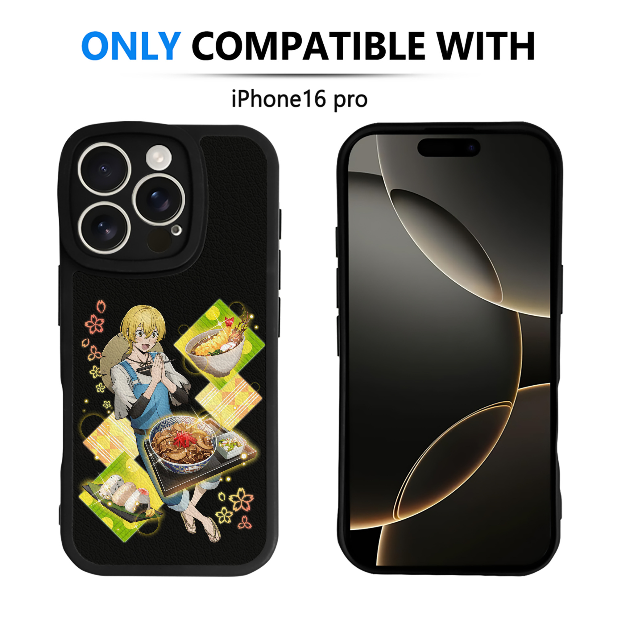 （画像用） 文豪ストレイドッグス Bungo Stray Dogs 【iPhone 16シリーズ対応】シリコンスマホケース（レザー調） 材質：シリコン